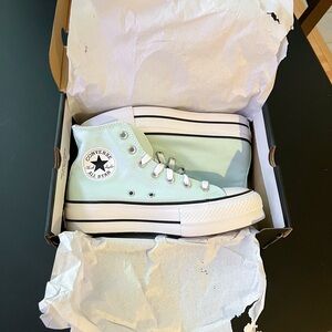 Platform Converse (mint)